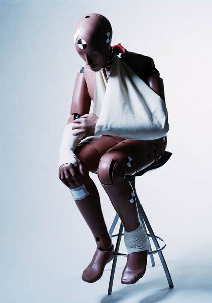 Photograph Jonathan Knowles Injured Dummy on One Eyeland